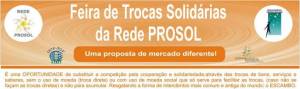 FEIRA DE TROCAS SOLIDÁRIAS DA REDE PROSOL (CECCO SANTO AMARO)