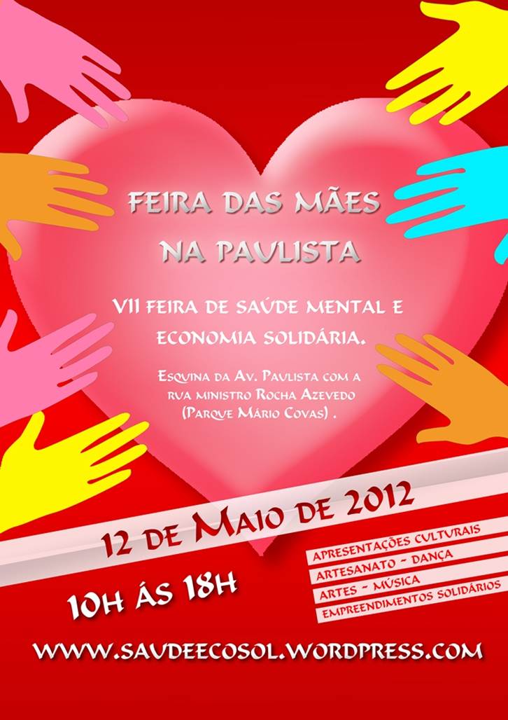 Blog Vozes da Voz Divulga a Feira das Mães na Paulista, 12 de Maio